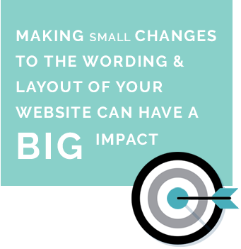 Making small changes to wording and layout can help